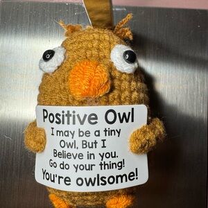 Positive Crochet Owl Plush